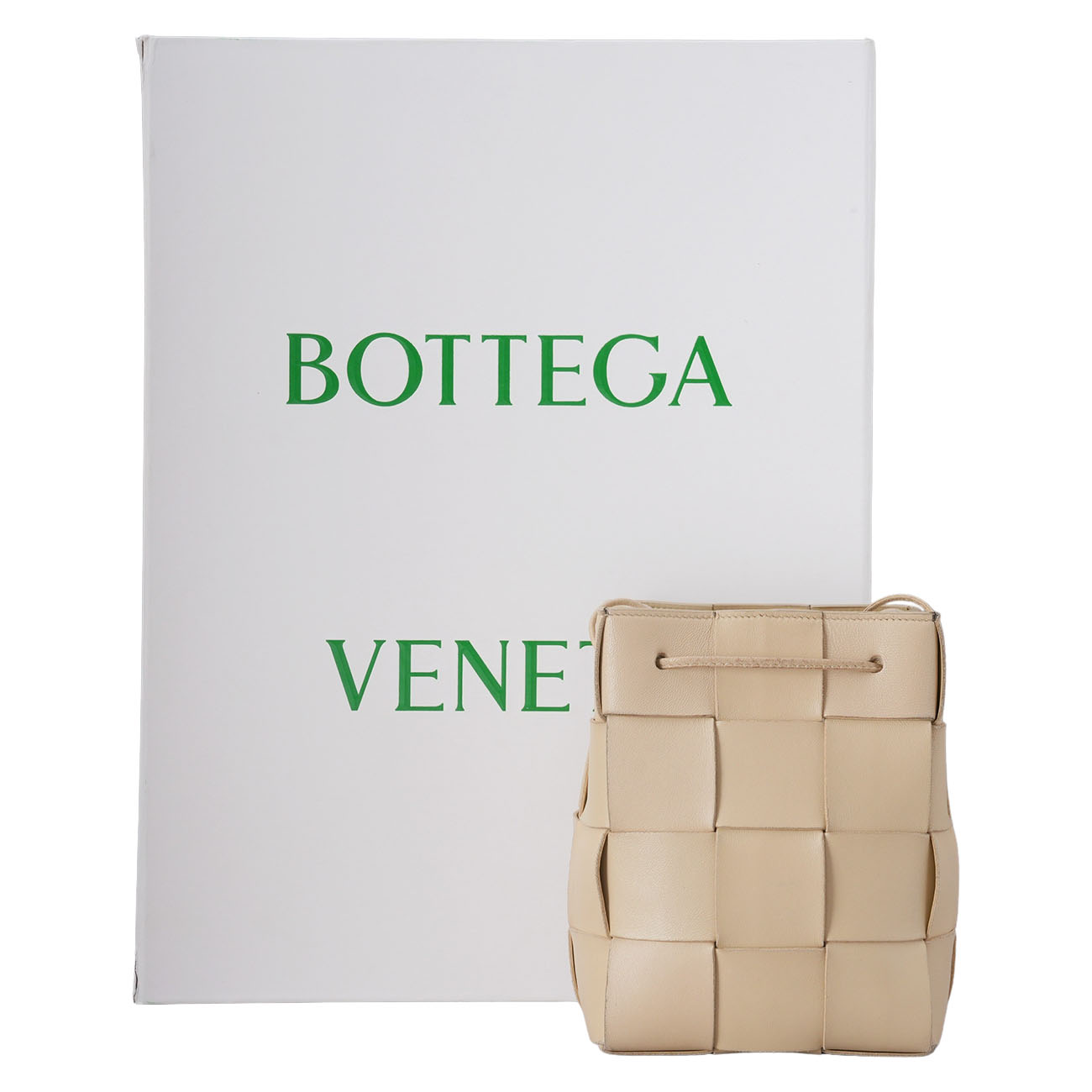BOTTEGA VENETA(USED)보테가베네타 인트레치아토 버킷백 미니